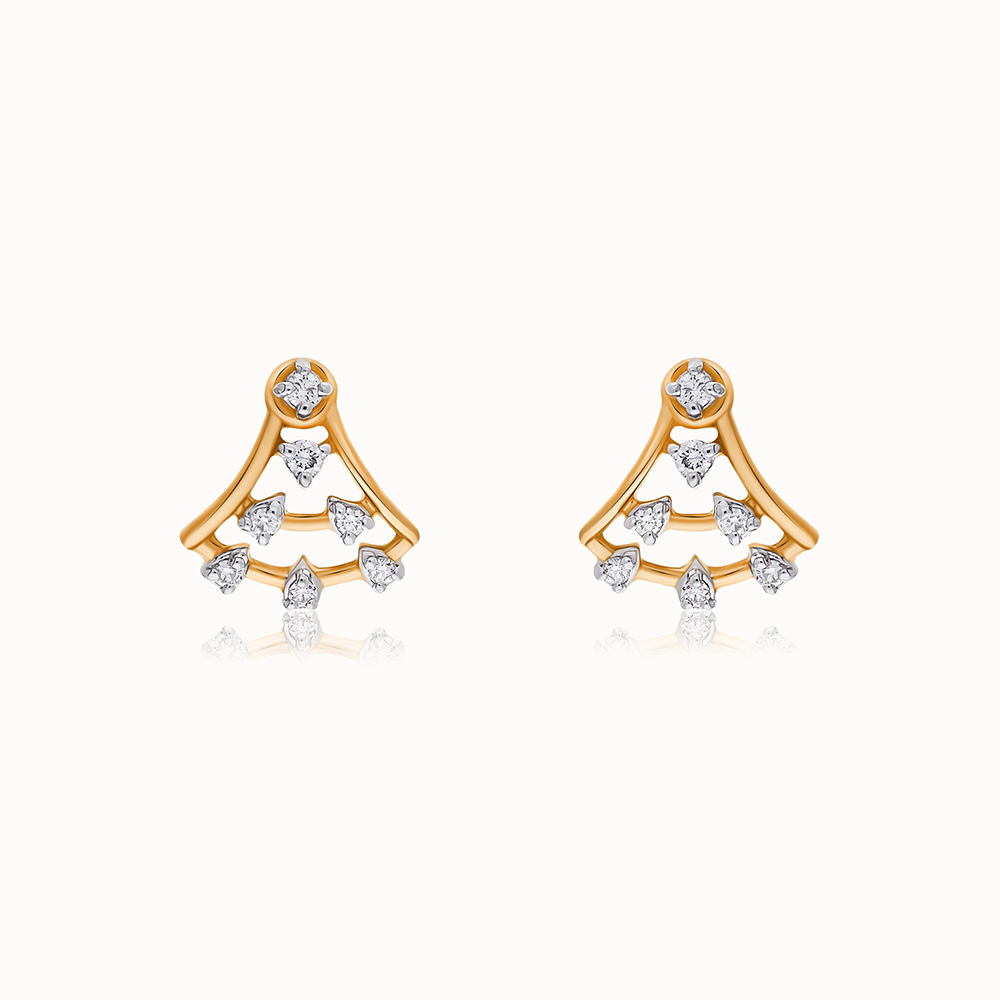 Zira Diamond Designer Earrings | Fiona Diamonds